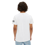 Pocket T-Shirt Jesus and George with American Flag sleeve and JG Logo Patch