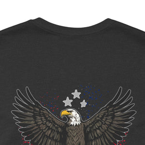 American Eagle Flag Tshirt - Patriotic American Eagle Flag T-Shirt