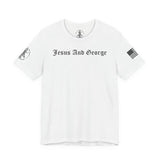 The Patriotic Eagle Cross T-shirt Faith, Patriotism and Freedom