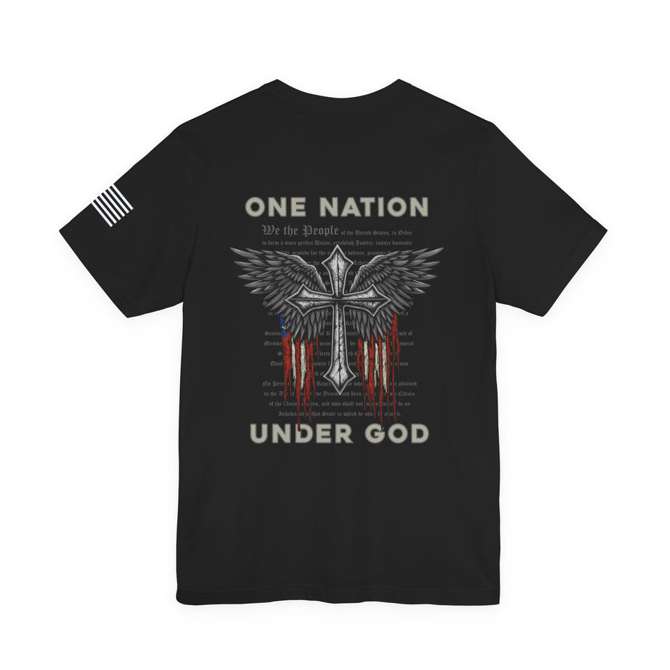 Copy of One Nation Under God Patriotic T-Shirt