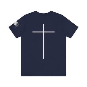 The Power Of The Cross Christian T-shirt, Faith Based Cotton T-shirt Soft Short Sleeve Tee