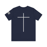 The Power Of The Cross Christian T-shirt, Faith Based Cotton T-shirt Soft Short Sleeve Tee