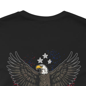 American Eagle Flag Tshirt - Patriotic American Eagle Flag T-Shirt