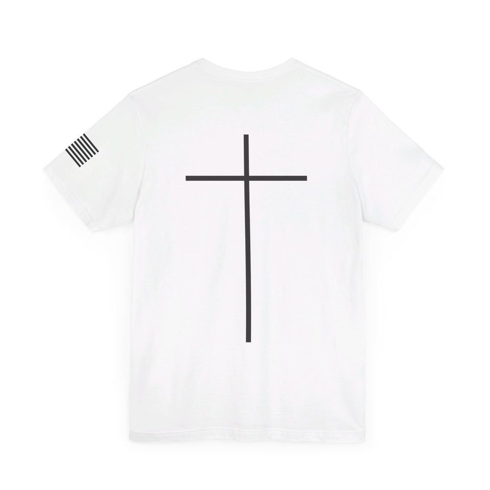 The Power Of The Cross Christian T-shirt, Faith Based Cotton T-shirt Soft Short Sleeve Tee