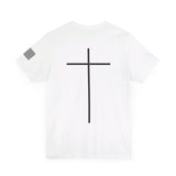 The Power Of The Cross Christian T-shirt, Faith Based Cotton T-shirt Soft Short Sleeve Tee