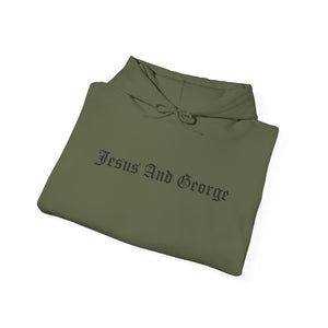 Men's Jesus and George Hoodie