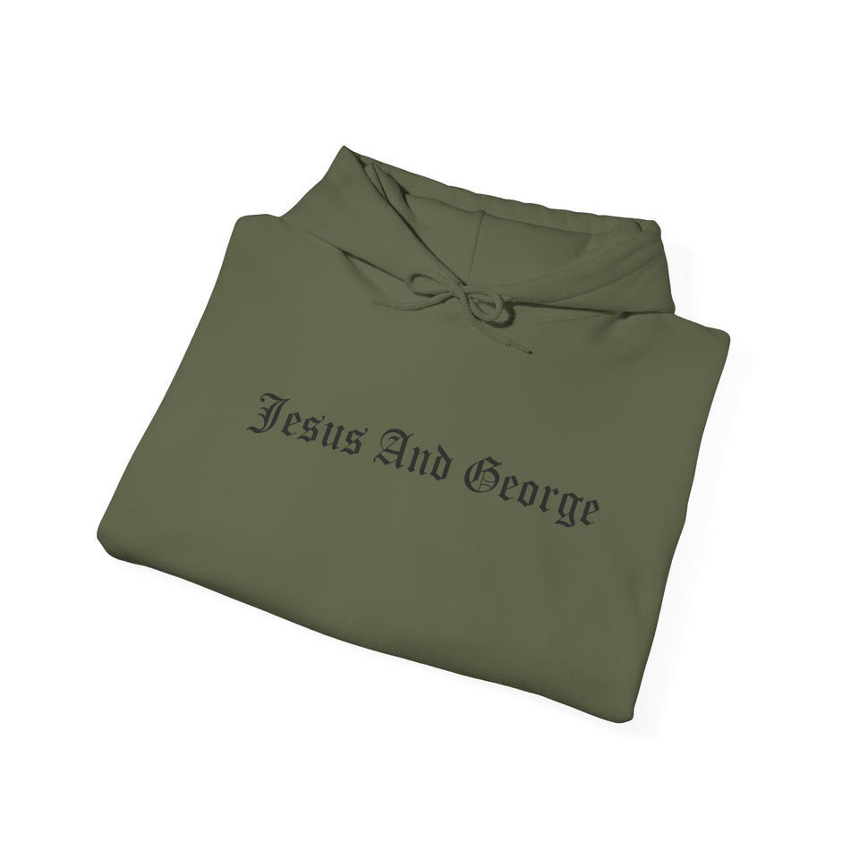 Men's Jesus and George Hoodie