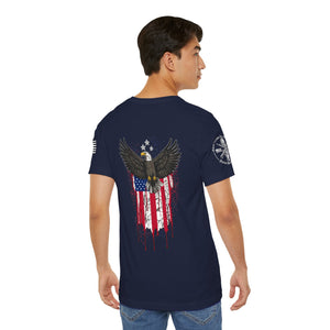 American Eagle Flag Tshirt - Patriotic American Eagle Flag T-Shirt