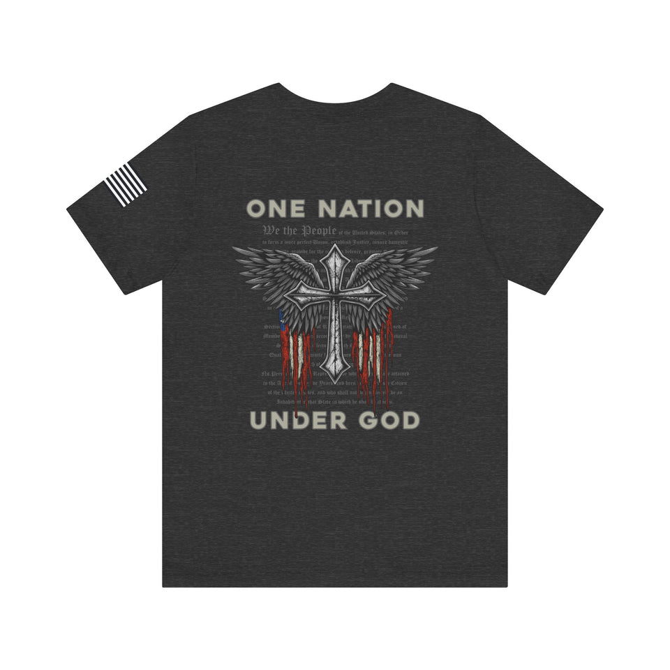 Copy of One Nation Under God Patriotic T-Shirt