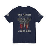 Patriotic Tshirt - One Nation Under God Patriotic T-Shirt