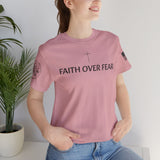 Faith over Fear Cross Tshirt