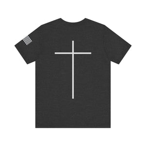 The Power Of The Cross Christian T-shirt, Faith Based Cotton T-shirt Soft Short Sleeve Tee