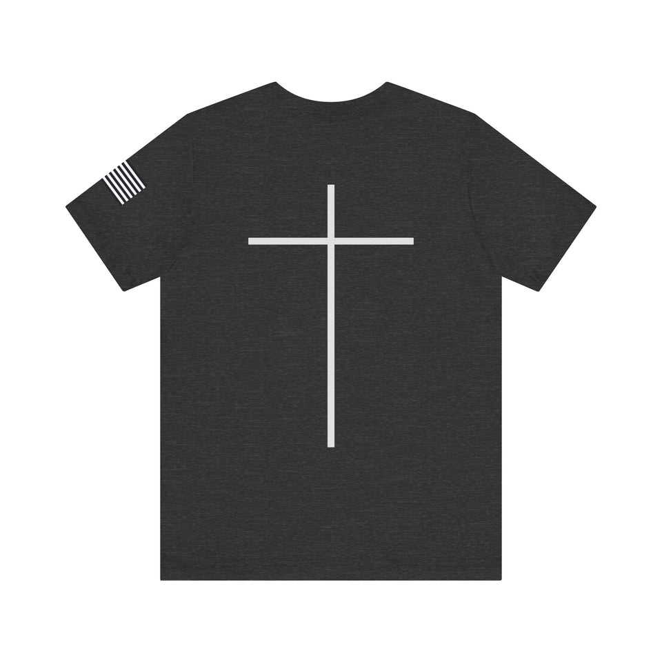 The Power Of The Cross Christian T-shirt, Faith Based Cotton T-shirt Soft Short Sleeve Tee