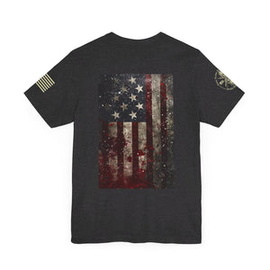 American Flag T-shirt - Vintage American Flag Tshirt Soft Cotton