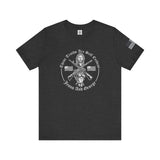 Women's Full Logo Power of the Cross Tee w Flag