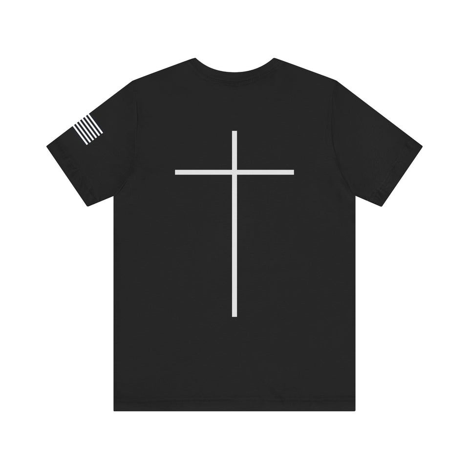 The Power Of The Cross Christian T-shirt, Faith Based Cotton T-shirt Soft Short Sleeve Tee