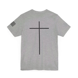 The Power Of The Cross Christian T-shirt, Faith Based Cotton T-shirt Soft Short Sleeve Tee