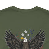 American Eagle Flag Tshirt - Patriotic American Eagle Flag T-Shirt