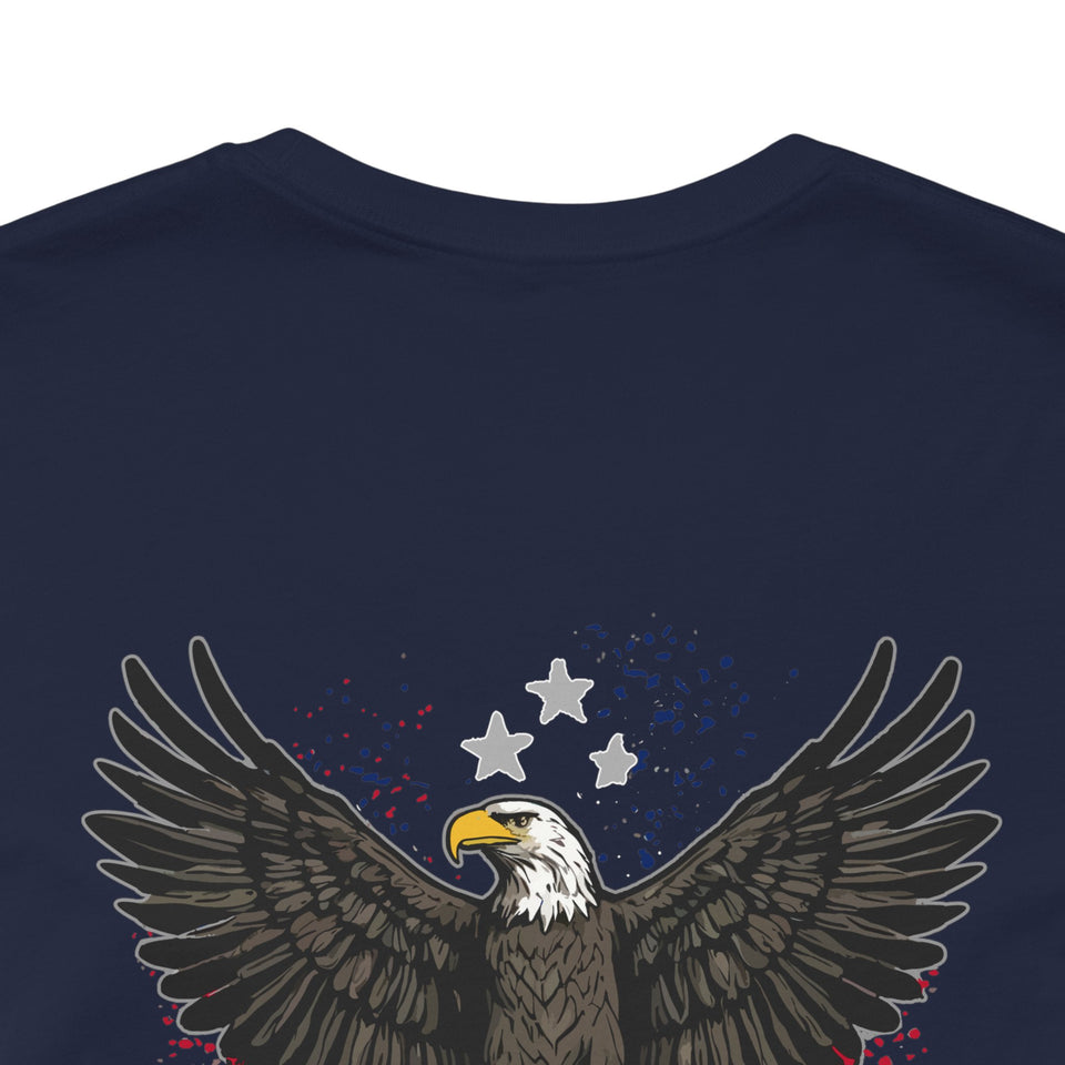 American Eagle Flag Tshirt - Patriotic American Eagle Flag T-Shirt