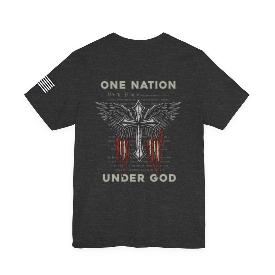 Copy of One Nation Under God Patriotic T-Shirt