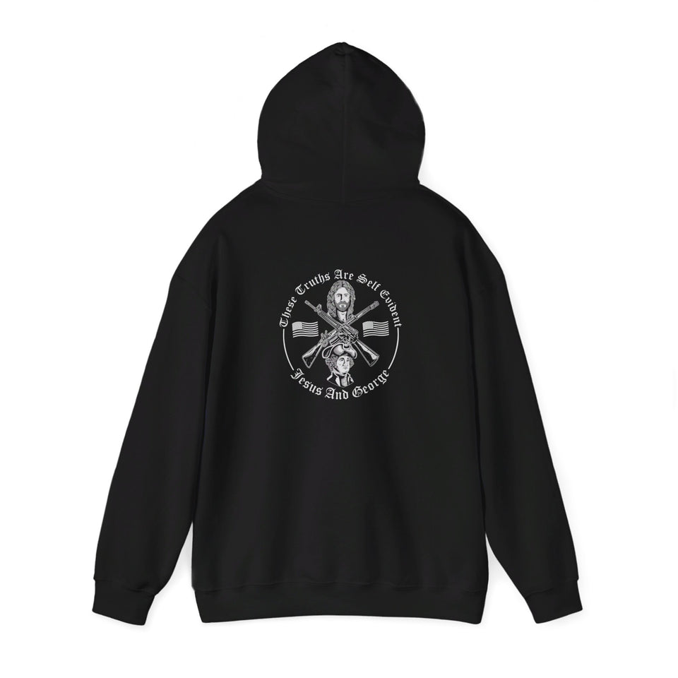 Men's Jesus and George Hoodie