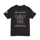 Patriotic Tshirt - One Nation Under God Patriotic T-Shirt