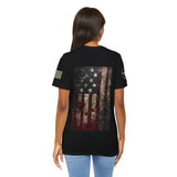 American Flag T-shirt - Vintage American Flag Tshirt Soft Cotton