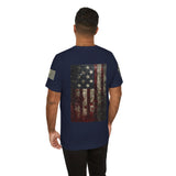 American Flag T-shirt - Vintage American Flag Tshirt Soft Cotton