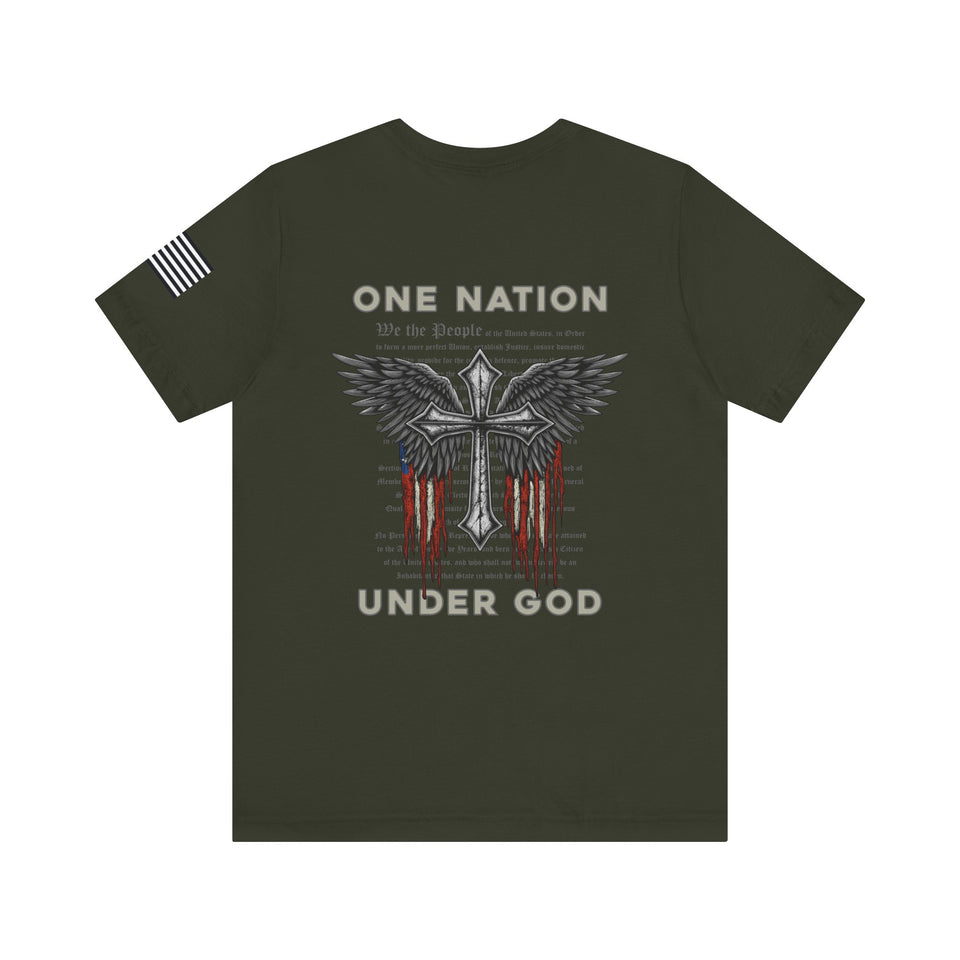 Copy of One Nation Under God Patriotic T-Shirt