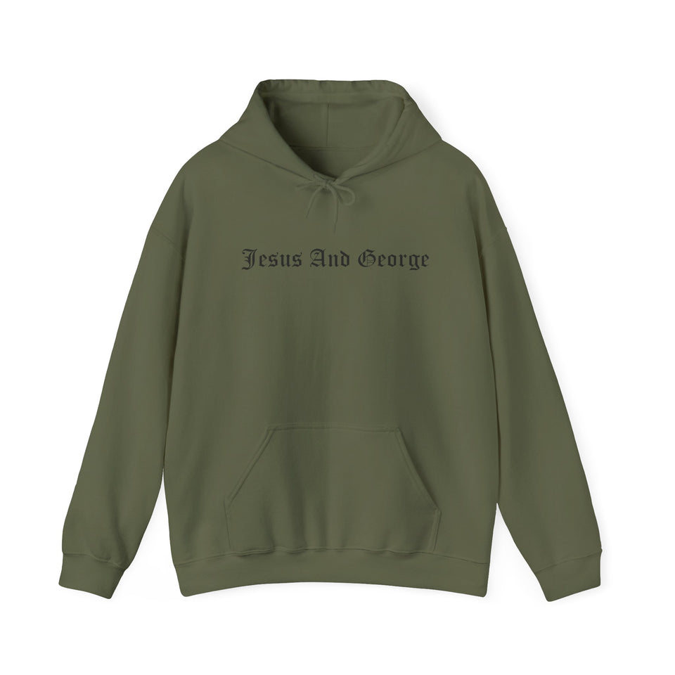 Men's Jesus and George Hoodie