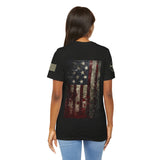 American Flag T-shirt - Vintage American Flag Tshirt Soft Cotton