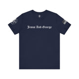 Patriotic Eagle Cross T-shirt Faith, Patriotism and Freedom