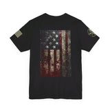 American Flag T-shirt - Vintage American Flag Tshirt Soft Cotton