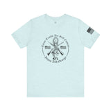 Women's Full Logo Power of the Cross Tee w Flag