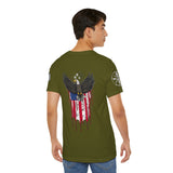 American Eagle Flag Tshirt - Patriotic American Eagle Flag T-Shirt