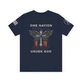 Patriotic Tshirt - One Nation Under God Patriotic T-Shirt