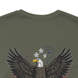 American Eagle Flag Tshirt - Patriotic American Eagle Flag T-Shirt