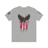 American Eagle Flag Tshirt - Patriotic American Eagle Flag T-Shirt