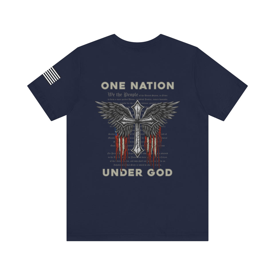 Copy of One Nation Under God Patriotic T-Shirt