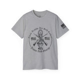 The Power Of The Cross Men's Ultra Cotton Tee Full Logo Front