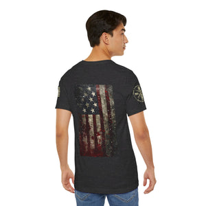 American Flag T-shirt - Vintage American Flag Tshirt Soft Cotton