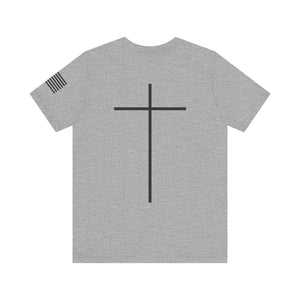 The Power Of The Cross Christian T-shirt, Faith Based Cotton T-shirt Soft Short Sleeve Tee