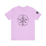 Women's Full Logo Power of the Cross Tee w Flag