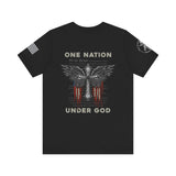 Patriotic Tshirt - One Nation Under God Patriotic T-Shirt