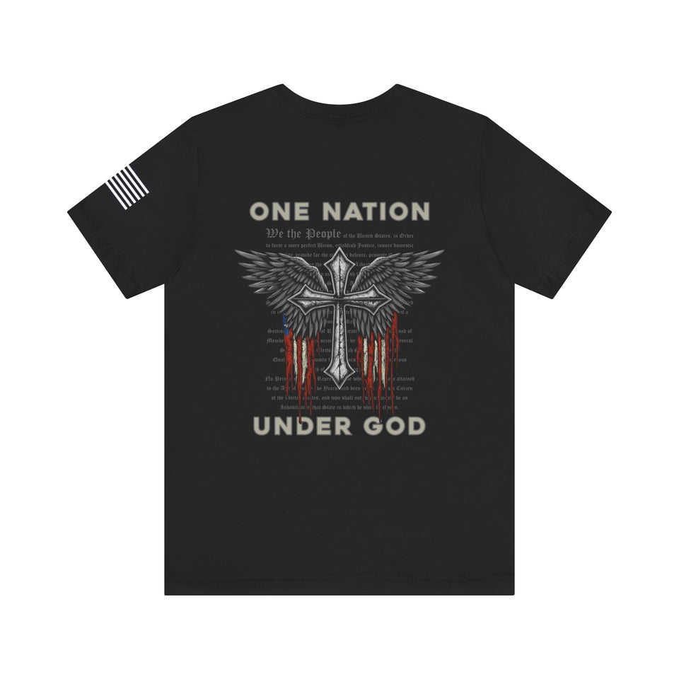 Copy of One Nation Under God Patriotic T-Shirt